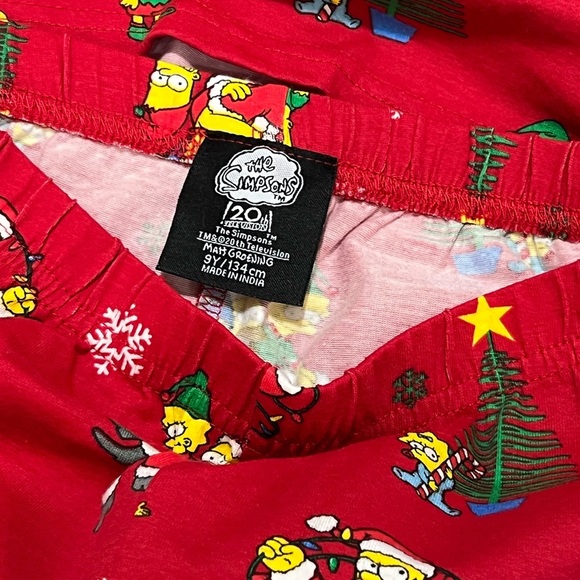 Festive Holiday Kids Pajama Set - Red - Picture 2 of 10